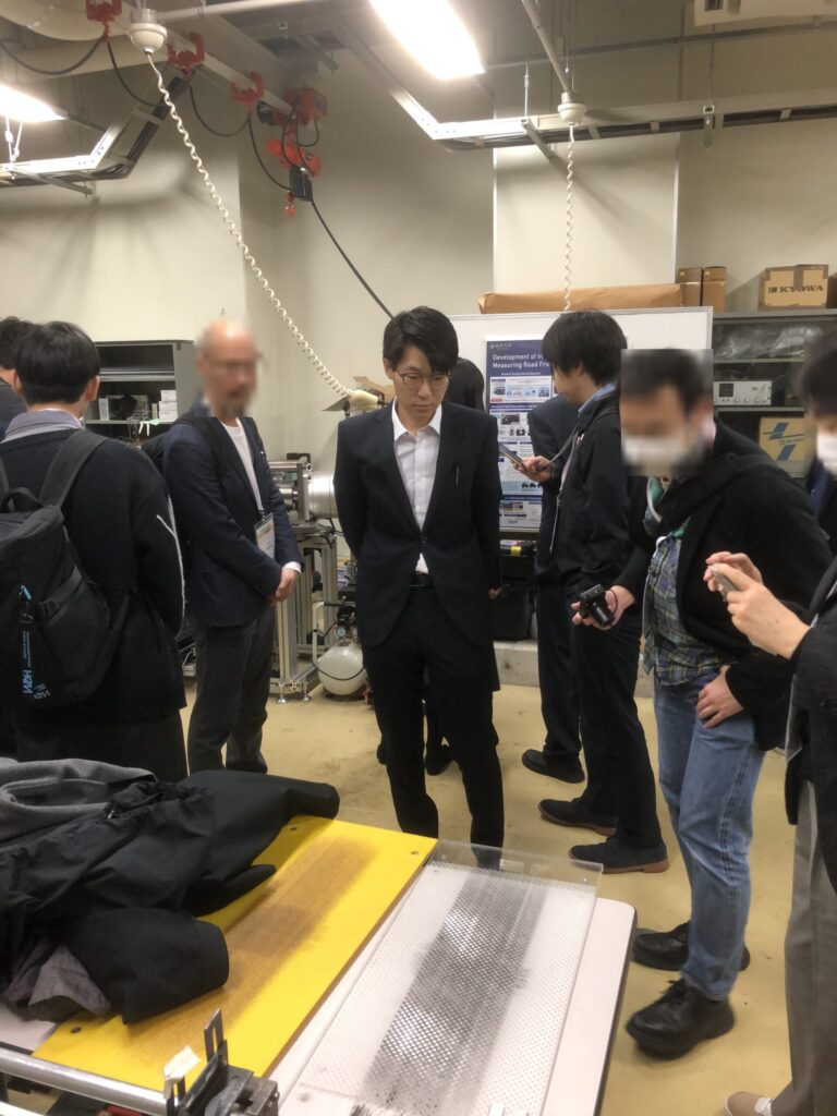 Fast-zero’23 Technical Visit で本研究室の研究紹介を行いました！